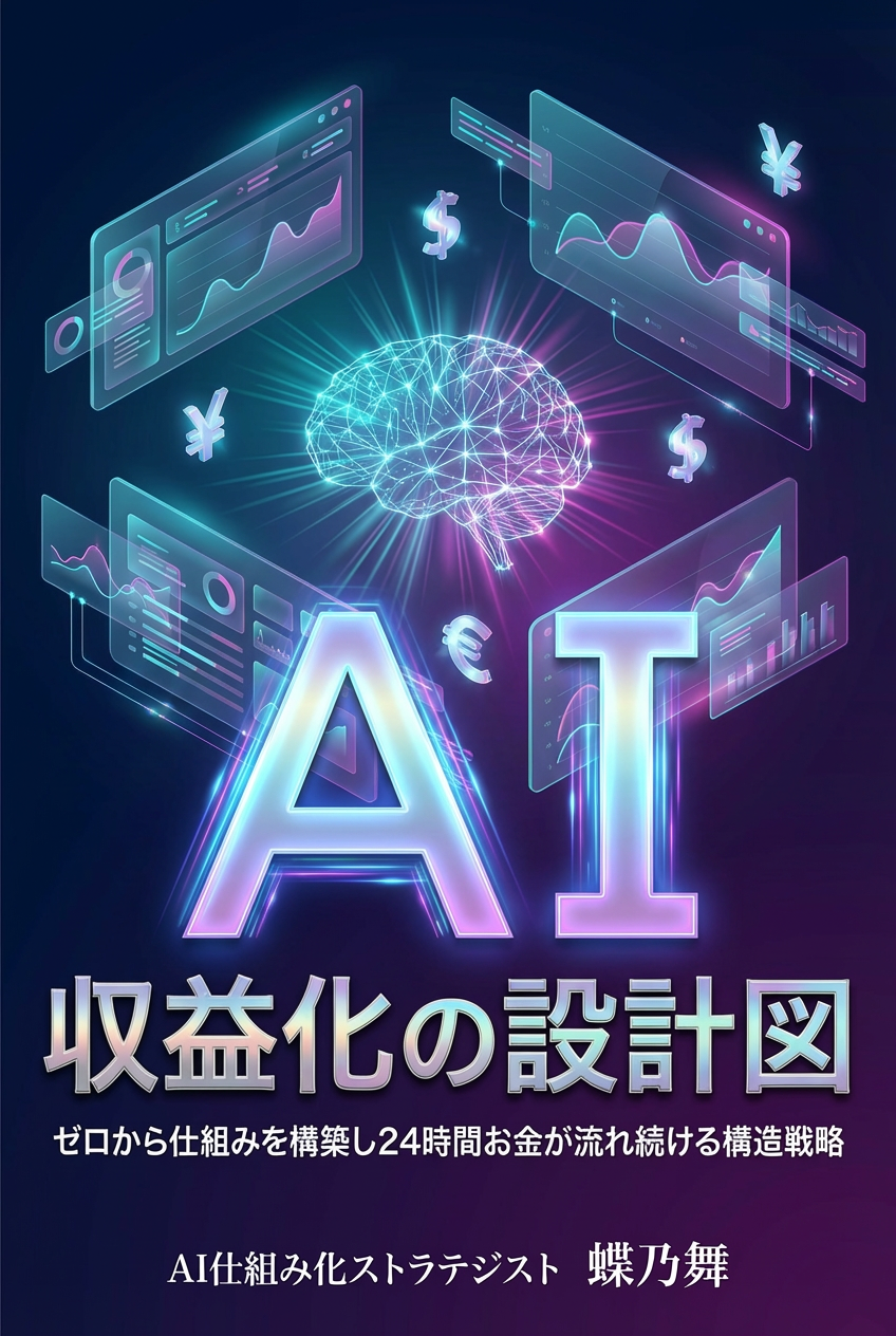 No2AI収益化の設計図表紙